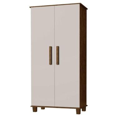 Imagem de Armário Multiuso Berlim Malbec Off White ? Luapa Móveis