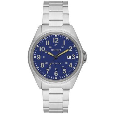 Imagem de Relógio Orient Masculino Ref: Mbss1492 D2Sx Solar Prateado