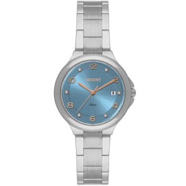 Imagem de Relógio Orient Feminino Ref: Fbss1208 A2sx Casual Prateado