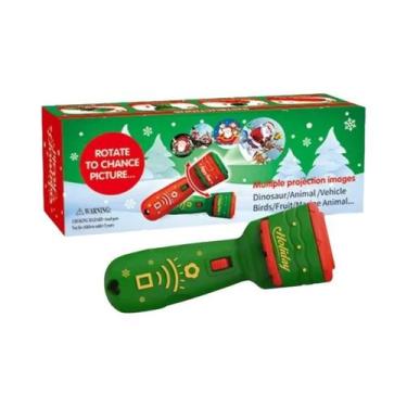 Imagem de Lanterna Projetora De Histórias De Natal Para Crianças, Brinquedo Educ
