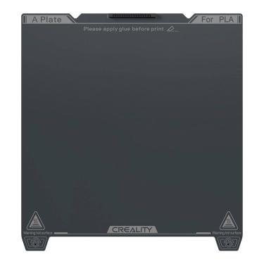 Imagem de Placa para Plataforma de Impressão 3D Lisa Creality PEI 235x235mm K1C sem Adesivo Magnético