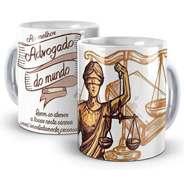 Imagem de Caneca Cêramica Melhor Advogado do mundo - Profissões