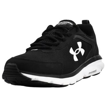 Imagem de Under Armour Tênis de corrida masculino Charged Assert 9, Preto/branco, 11