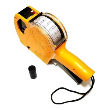 Imagem de Etiquetadora Manual Rotuladora 8 Dígitos + Refil + Etiquetas - NAVY-PR