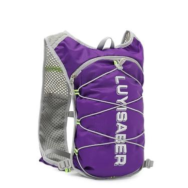 Imagem de Mochila de colete de hidratação para corrida, mochila de pacote de hidratação, mochila de água para trilhas de caminhada, corrida de ciclismo, maratona para mulheres e homens, bexiga de água não inclu