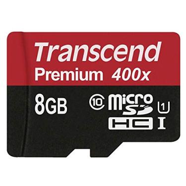 Imagem de Transcend Cartão de memória 8GB MicroSDXC/SDHC Classe 10 UHS-I (Premium)