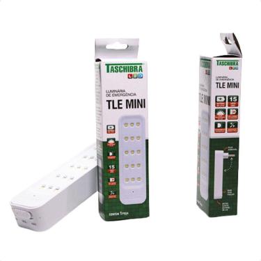 Imagem de Luminária De Emergência Taschibra Tle Mini Recarregável Bivolt