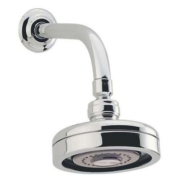 Imagem de Chuveiro Aquaplus Parede Cromado 124mm Com Tubo - Deca