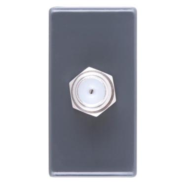 Imagem de Tomada Tv-sat Coaxial Direta - 57215-042 - Tramontina Tomada Tv-sat Coaxial Direta Tramontina 57215-042