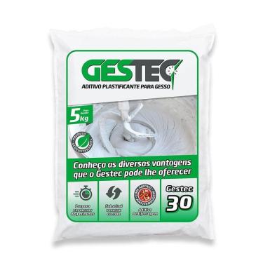 Imagem de Gestec 30 Aditivo Plastificante Para Gesso 5kg