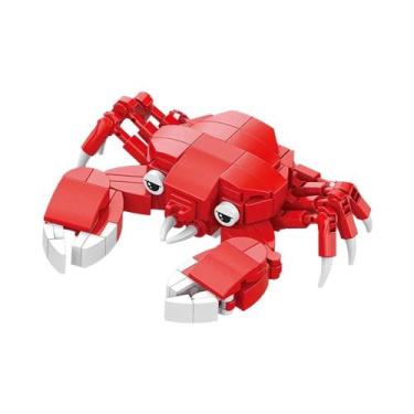 Imagem de Blocos De Montar De Animais: Abelha, Borboleta, Libélula, Caranguejo, 