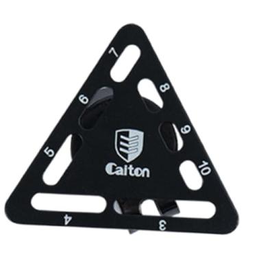 Imagem de Aymzbd Marcador de Bolas para Golfe, Auxiliar Na Leitura Da Bola, Compacto, Prático E Portátil, Profissional para Homens E Mulheres, Acessórios, Triângulo