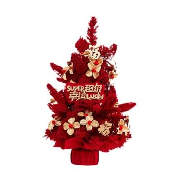Imagem de Bothyi Ano árvore de dinheiro falso flor bênção balde decoração para casa chinês lunar ano decoração para entrada festival