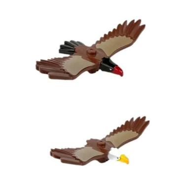 Imagem de Blocos De Montar Educacionais Para Crianças Modelo De Animal 2pcs Croc