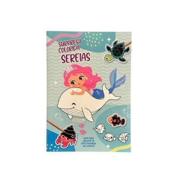 Imagem de Surpresa Colorida: Sereias - Raspe Para Descobrir As Cores Escondidas Nos Adesivos!