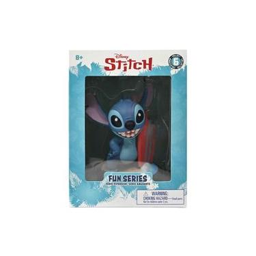 Imagem de Boneco Stitch Surfista De 8Cm - Yume Hero Box