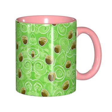 Imagem de Zeraoke Kiwi Bird Caneca de café criativa com estampa fofa, personalizada, presente para família, tamanho de 325 ml, unissex