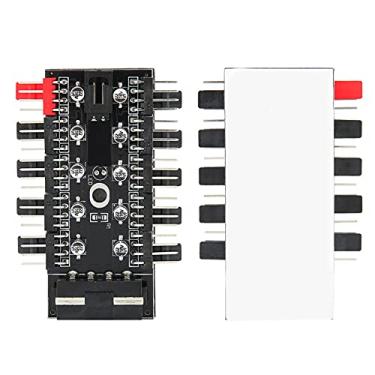 Imagem de SUNGOOYUE Hub de Ventilador do Chassi do PC Com Controle PWM, Construção Metálica, Interface SATA e 4 Pinos, Compatível Com Ventiladores de 3 e 4 Pinos, Fonte de Alimentação de 12 V (#11)