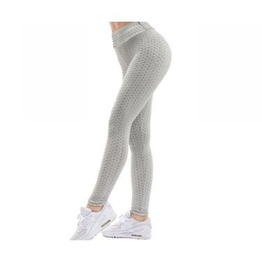 Imagem de Calça Legging Bolha 3D Disfarça Celulite Cintura Alta Fitness Modelado