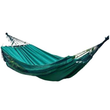 Imagem de Rede Dupla – EspaçOsa, ConfortáVel E DuráVel(Rede Descanso Verde c/Preto)