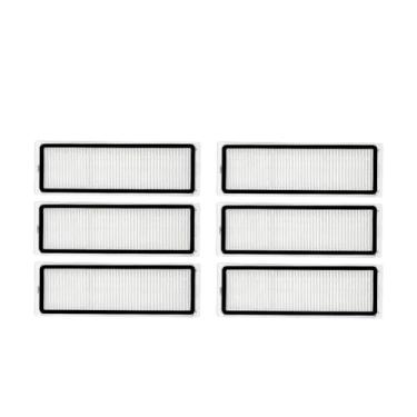 Imagem de Kit de acessórios com sacos para pó, filtros e lenços de limpeza - Compatível com os robôs aspiradores Xiaomi Mi Home Omni 1S/2/C102CN/B101CN/B116/X10+ e Dreame L10s Ultra/S10 Pro.(6pcs-)
