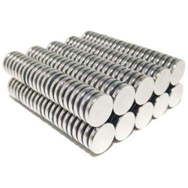 Imagem de Ima De Neodímio / Super Forte / 12,5mm X 2mm , 200 Peças - Fácil Negóc