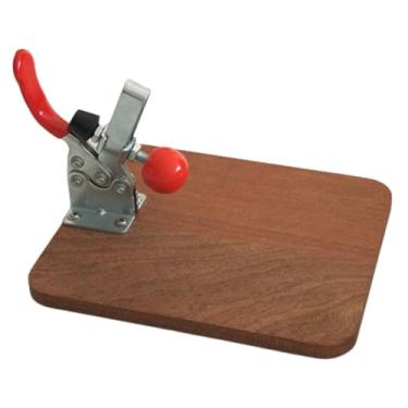 Imagem de DimyFew Porta-guardanapos Criativo de Madeira, Fácil de Usar, Prático, Plano, para Guardanapos de Papel, Moderno, para Restaurantes, Bares de Coquetéis E Muit, Marrom Escuro, Tamanho real