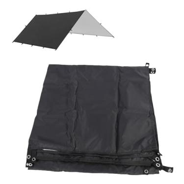Imagem de Generic Lona de Acampamento, Toldo Multifuncional Prova de água à Prova de Sol para Mochila de Piquenique de Acampamento Ao Ar Livre, Com Cordas de de Unhas à Terra (S)