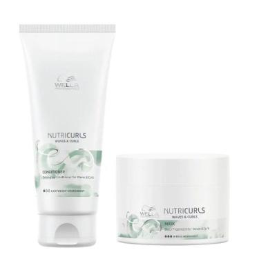 Imagem de Wella Professionals NutriCurls Kit  Condicionador + Máscara, Kit