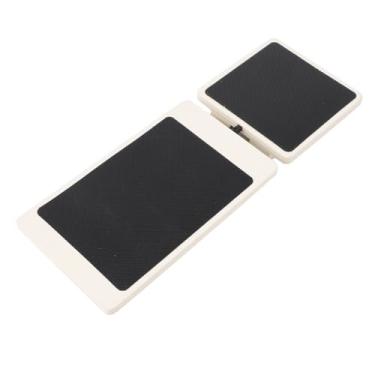 Imagem de Dioche Placa de Equilíbrio de Perna única Exercitador de Fortalecimento de Pés Placa de Equilíbrio de Madeira para Casa Academia Equipamento de Treino de Estabilidade Central