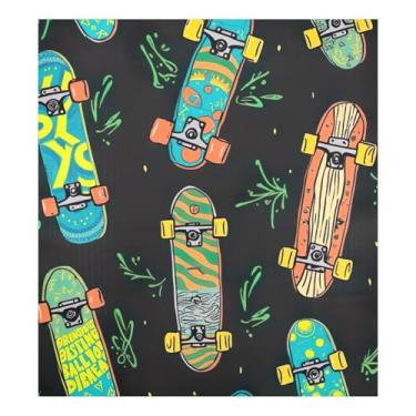 Imagem de Skates Adesivo magnético preto para lava-louças decorativo para decoração de cozinha 58 cm L x 66 cm A