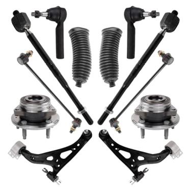 Imagem de TRQ Kit de transmissão de suspensão de direção dianteira compatível com Chevrolet Equinox 2019-2021 GMC Terrain 2018-2021
