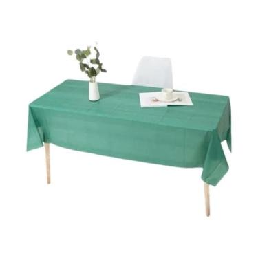 Imagem de Toalha De Mesa Plástica Reutilizável 137x183cm Livre De BPA Para Janta