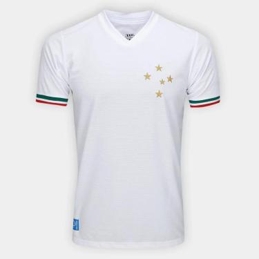 Imagem de Camisa Cruzeiro Palestra II Branco-Masculino