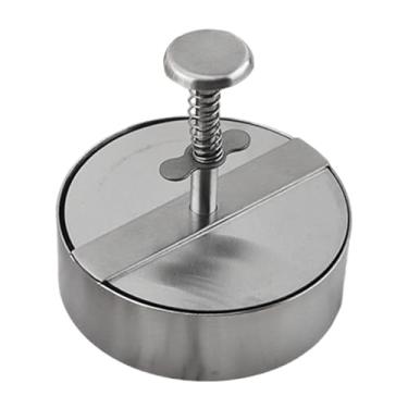 Imagem de Pressionador De Hamburguer,Acessórios de Cozinha em Aço Inoxidável Ajustáveis - Prensador De Carne Para Cozinhar - Para Churrascos Grelhar Carne Bovina Legumes