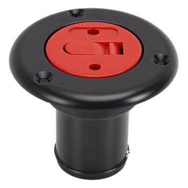 Imagem de Akozon Tampa de Enchimento do Tanque de água, Vedação de Plástico Abs, Deck Marinho, Tanque de Resíduos, para Navios, Iates, Rv, Caminhões, Tratores (Preto)