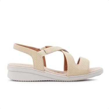 Imagem de Sandália Usaflex Plataforma Elástico Feminina-Feminino