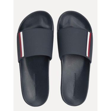 Imagem de Chinelo Tommy Hilfiger Corp. Textured Pool Slide Azul Marinho-Masculino