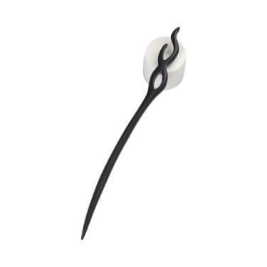 Imagem de Grampo De Cabelo Vintage Chinês Em Madeira De Ébano E Sândalo Roxo Fei