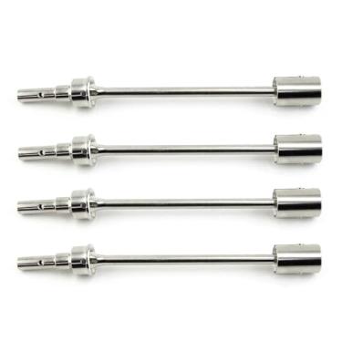 Imagem de Compatible with TRAXXAS for E-Revo 2.0 for VXL 86086-4 1/10 RC Car Upgrade Parts 2pc/4pc Steel Driveshaft CVD Drive Shaft and Drive Cup RC Car Drive shafts(Color1,4pcs)