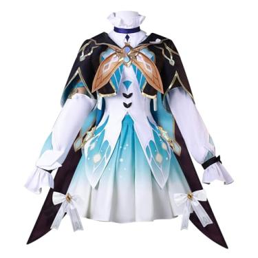 Imagem de JHUITONX Fantasia cosplay Firefly, família Iris - Honkai: fantasia de RPG Star Rail (versão premium, pequena)