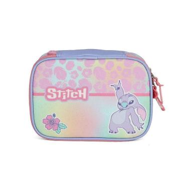 Imagem de Estojo Box 100 Pens Luxcel Stitch Flores Rosa-Feminino
