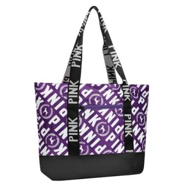 Imagem de Bolsa Tote de Viaje MOPERIL Impermeable para Playa Mujer Morada