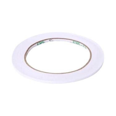 Imagem de Rolo De Adesivo Dupla Face Transparente 6 Tamanhos Para DIY, Criação D