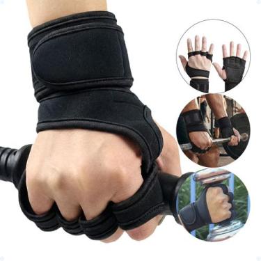 Imagem de Luvas Musculação Antiderrapante Exercício Funcional Treino De Academia