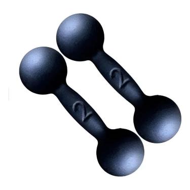 Imagem de Halteres 2 Kg Par Preto