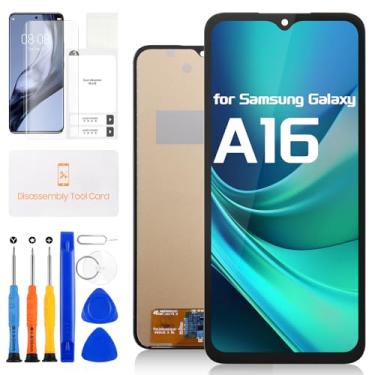 Imagem de TFT para Samsung Galaxy A16 4G 5G Display LCD 16.8 cm A16 tela de substituição para Galaxy A16 SM-A165F SM-A166B Touch Screen Digitalizador Kit de montagem (sem impressão digital)