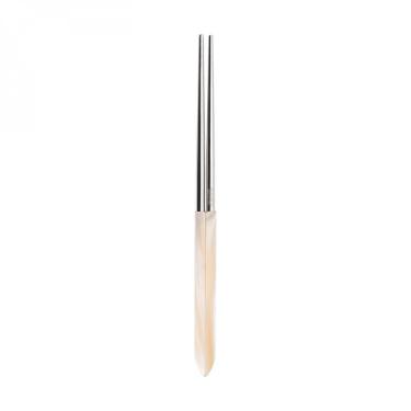 Imagem de Hashi Para Comida Japonesa Anel Banhado Prata Aladin Bugatti