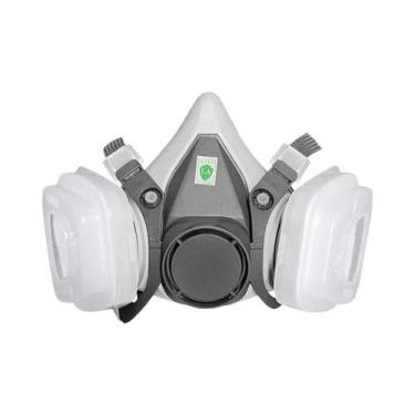 Imagem de Máscara Respiratória De Meio Rosto 6200 501 Com Filtros Antipoeira Par