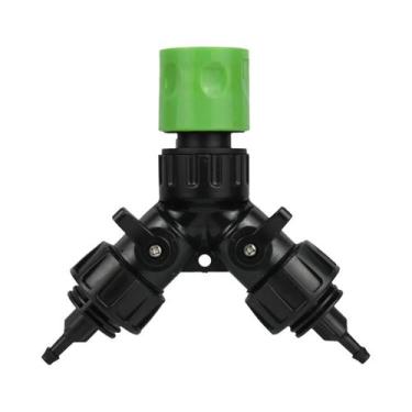 Imagem de Adaptador De Torneira 4 Vias 2 Saídas Para Sistema De Irrigação Por Go